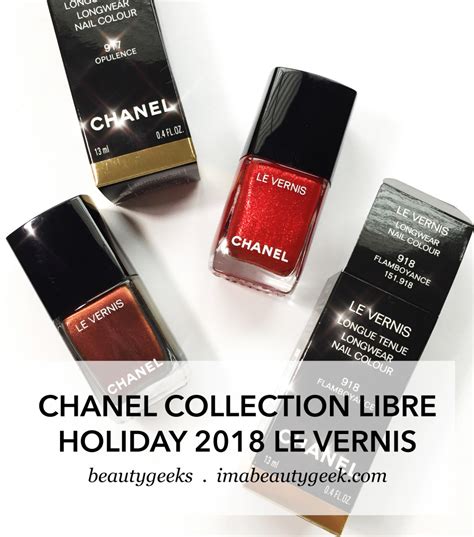 chanel le vernis holiday 2018